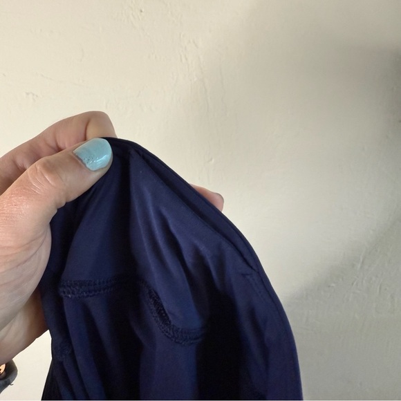 Lands' End Deep Blue Skirted Active Leggings Size Small - Picture 8 of 9